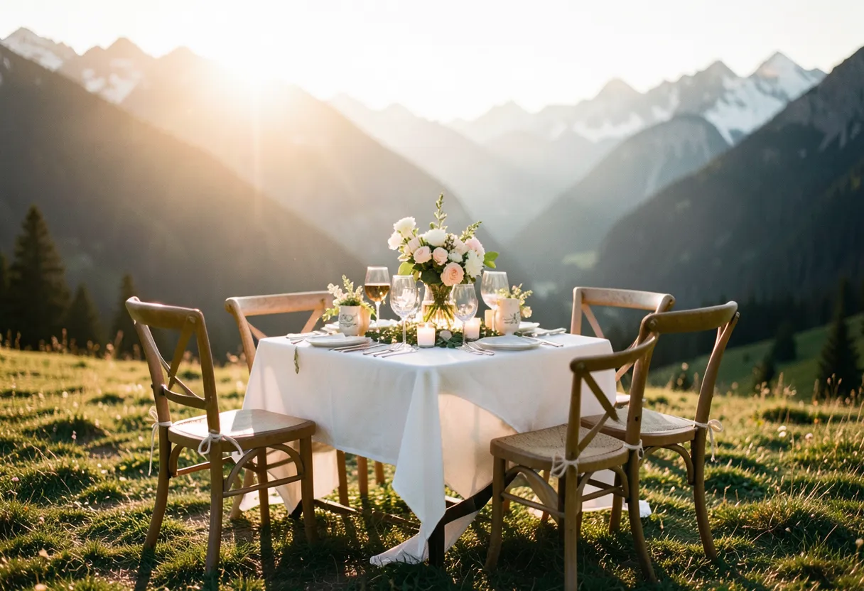Mikrohochzeit und Elopement: klein, aber unvergesslich