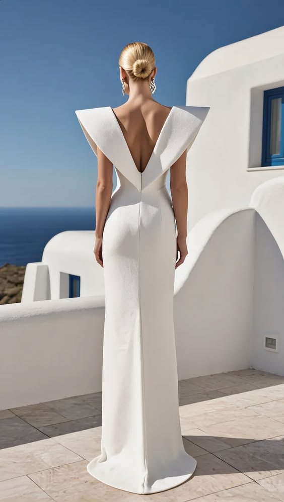 Aegean Architectural Dress